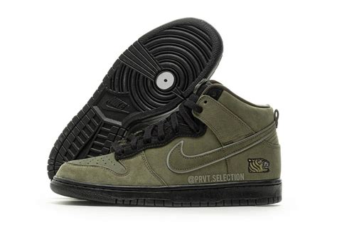 nike dunk soulgoods olive